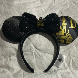 Disneyland Black Sequin Mickey Ears